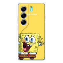 Чехол Губка Боб для Телефон называется ТЕКНО Камон 40. (Губка Боб)