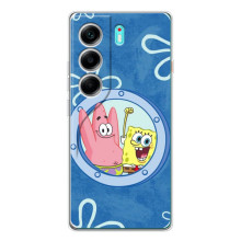 Чехол Губка Боб для Телефон называется ТЕКНО Камон 40. (В иллюминаторе)