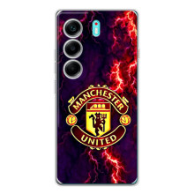 Чехол Манчестер Юнайтед для Телефон называется ТЕКНО Камон 40. (AlphaPrint) – огненный Манчестер