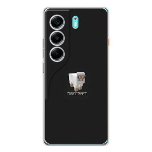 Чохол Майнкрафт на TECNO Camon 40 (AlphaPrint) Minecraft
