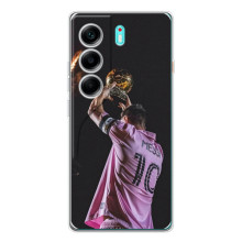 Чохол Мессі футболіст для TECNO Camon 40 – Мессі з кубком
