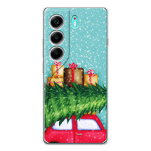 Чехол Новогодняя Елка на TECNO Camon 40 – Новогодние подарки