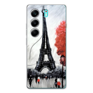 Чохол Ейфелева Вежа TECNO Camon 40 - (AlphaPrint)