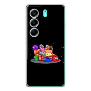 Чохли Амонг Ас для TECNO Camon 40 (AlphaPrint)