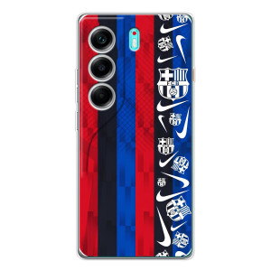 Чехол для TECNO Camon 40 (Барселона) – Фанат Барсы