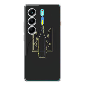 Чехол с картинкой (Патриотический ГЕРБ) на TECNO Camon 40 – Герб - Молотова