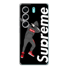 Чехол для TECNO Camon 40 с картинкой Supreme (AlphaPrint) – Деб Суприм