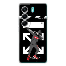 Чехол для TECNO Camon 40 с картинкой Supreme (AlphaPrint) – Суприм