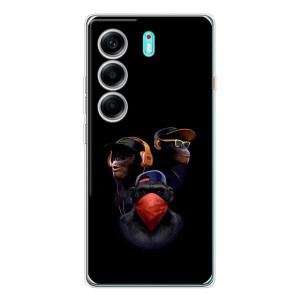 Чохол з Мавпами TECNO Camon 40 - (AlphaPrint)