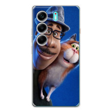 Чохол з принтом Душа на TECNO Camon 40 – Джо і кіт