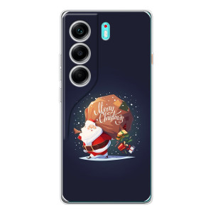 Чехол Санта Клаус для TECNO Camon 40 – Подарки от Санты
