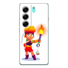 Чехол (ТПУ) с героями Бравл Старс на TECNO Camon 40 (Пенни)