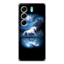 Чехол Unicorn на TECNO Camon 40 – Единорог