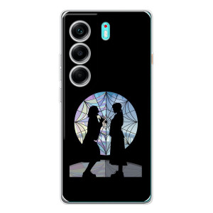 Чехлы Венсдей на TECNO Camon 40 Уэнсдей (AlphaPrint)