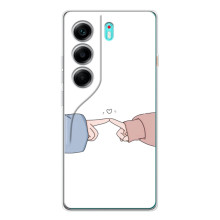 Чехлы на день мамы для ТЕКНО Камон 40 – Руки мамы