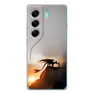 Чохол дракон Беззубик для TECNO Camon 40 – Мультік Беззубик