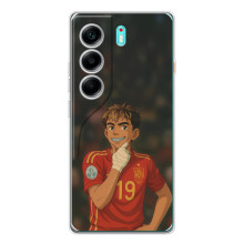 Чехол с футболистом Ламин Ямаль TECNO Camon 40 – Ямаль аниме