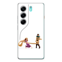 Чехол Рапунцель для TECNO Camon 40 (Рапунцель и Флин)