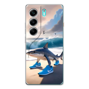 Чехол с мемом Тралалело тралала на TECNO Camon 40