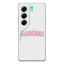 Чехол с Лабубу на TECNO Camon 40 – Лого Лабубу