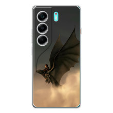 Чохол з принтом дракон Беззубик ТЕCНO Кaмон 40 – Дракон Беззубик