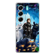 Чохол з принтом дракон Беззубик ТЕCНO Кaмон 40 – Гикавка з драконами