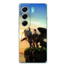 Чохол з принтом дракон Беззубик ТЕCНO Кaмон 40 – Мультфільм про дракона