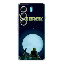 Печатный чехол с принтом Шрек для TECNO Camon 40