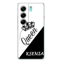 Именные  Женские Чехлы для TECNO Camon 40 – KSENIA