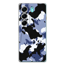 Камуфляжний Чохол для Модель телефону українськими буквами і цифрами можна написати так: ТЕКНО Камон 40. (Камуфляжний Сірий)