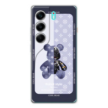 Крутые Чехлы Луи Виттон для TECNO Camon 40 (AlphaPrint) – Медвежонок LV