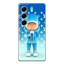 Крутые Чехлы Луи Виттон для TECNO Camon 40 (AlphaPrint) – Парень LV