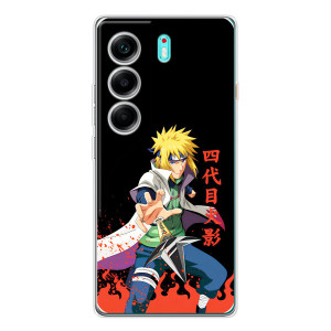 Купить Чехлы на телефон с принтом Anime для TECNO Camon 40 – Минато