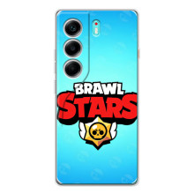 Силиконовый Чехол на TECNO Camon 40 с картинкой Brawl Stars (Бравл Старс)