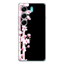 Чехлы с тематикой "ЦВЕТЫ" на TECNO Camon 40
