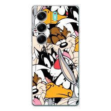 Популярные Чехлы с картинками для Телефон называется ТЕКНО Камон 40. – Looney Tunes