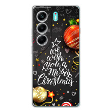 Рождественские Чехлы для TECNO Camon 40 (VPrint) (Елочка)