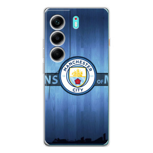 Силиконовые Чехлы принт Футбол на TECNO Camon 40 – ManCity