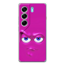 Силиконовые Чехлы (смешные стикеры) для TECNO Camon 40 – Хитрая мордочка