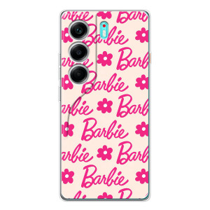 Силиконовый Чехол Барби Фильм на TECNO Camon 40 (Barbie)