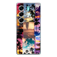 Силиконовый чехол с КАРТИНКАМИ лето для TECNO Camon 40 (AlphaPrint) – Летний отпуск