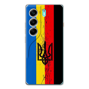 Украинские Чехлы для TECNO Camon 40 с картинкой УПА (AlphaPrint)