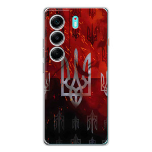 Украинские Чехлы для TECNO Camon 40 с картинкой УПА (AlphaPrint)