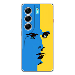 Украинские Чехлы для TECNO Camon 40 с картинкой УПА (AlphaPrint)