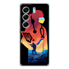 ЗСУ Чехлы (TPU) для TECNO Camon 40 (ЗСУ Врач)