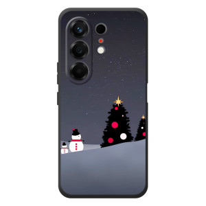 Чехлы на Новый Год TECNO Camon 50 (Снеговички)