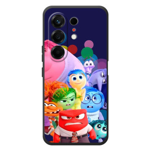 Чехол Головоломка для TECNO Camon 50 - (AlphaPrint) – Герои головоломки