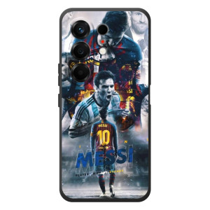 Чехол Месси футболист для TECNO Camon 50 – Коллаж Месси