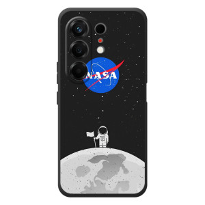 Силиконовый бампер с принтом "Наса" на TECNO Camon 50 – Космонавт NASA