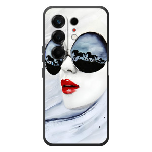 Чехол с картинкой Модные Девчонки TECNO Camon 50 (Любительница коней)